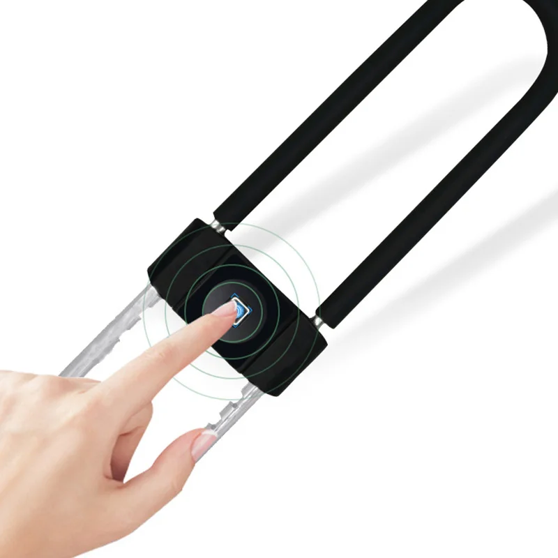 Портативный Умный usb замок для защиты отпечатков пальцев u образный