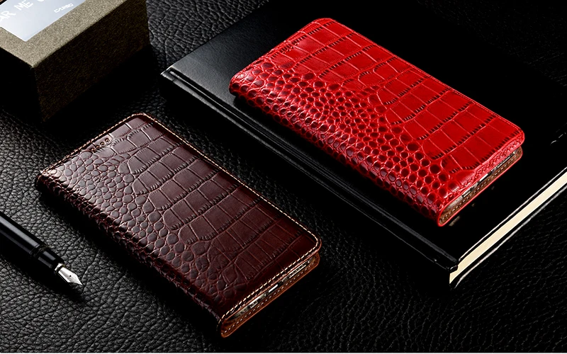Роскошный чехол-книжка из натуральной крокодиловой кожи для Wiko U Feel Upulse Harry 2 Freddy Rainbow Kenny Prime Lite Go