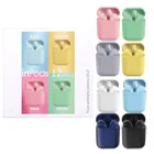 Беспроводные наушники Inpods 12 TWS, наушники Bluetooth 5,0, наушники из матового материала, стереонаушники Super Bass с полипропиленовым чехлом