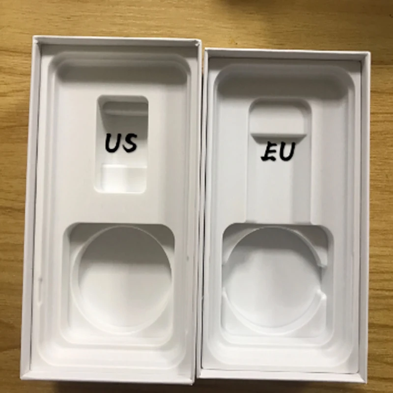 high quality useu version phone packaging packing box case for phone i6s578plusxxrxs max without accessories package free global shipping
