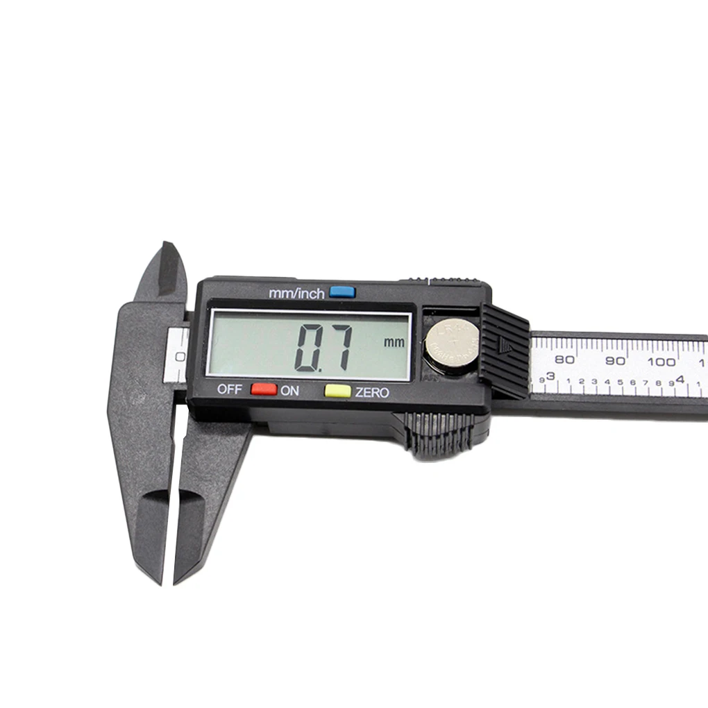 150 мм Цифровой суппорт Пластик волокно электронный цифровой штангенциркуль с