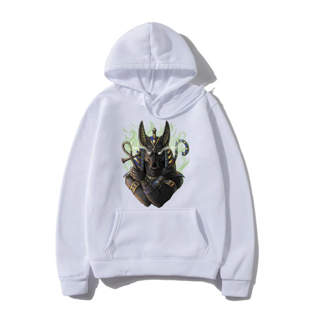 Egyptian legend Anubis pull homme vetement homme sweat oversize capuche homme anubis hoodies sweatshirts anime manga