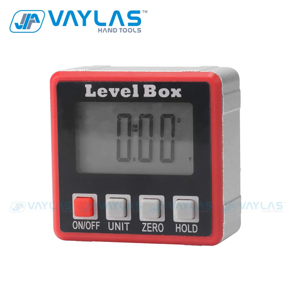 

360 Degrees Mini Digital Protractor Inclinometer Electronic Level Box Gauge Angle Meter Finder Measuring Tools Measurement Box