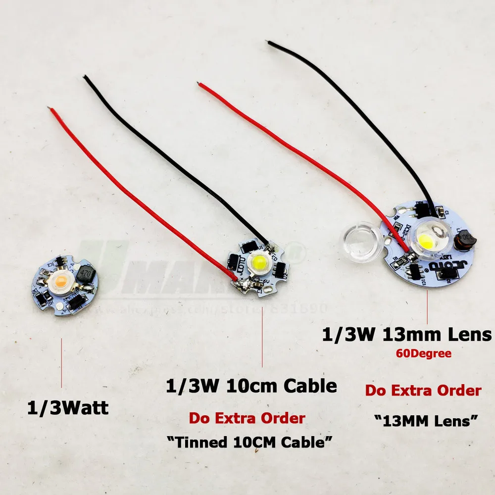 Светодиодная лампа DC5-12V LED PCB led 1 Вт 3 светодиодный чип SMD COB Doide теплый холодный