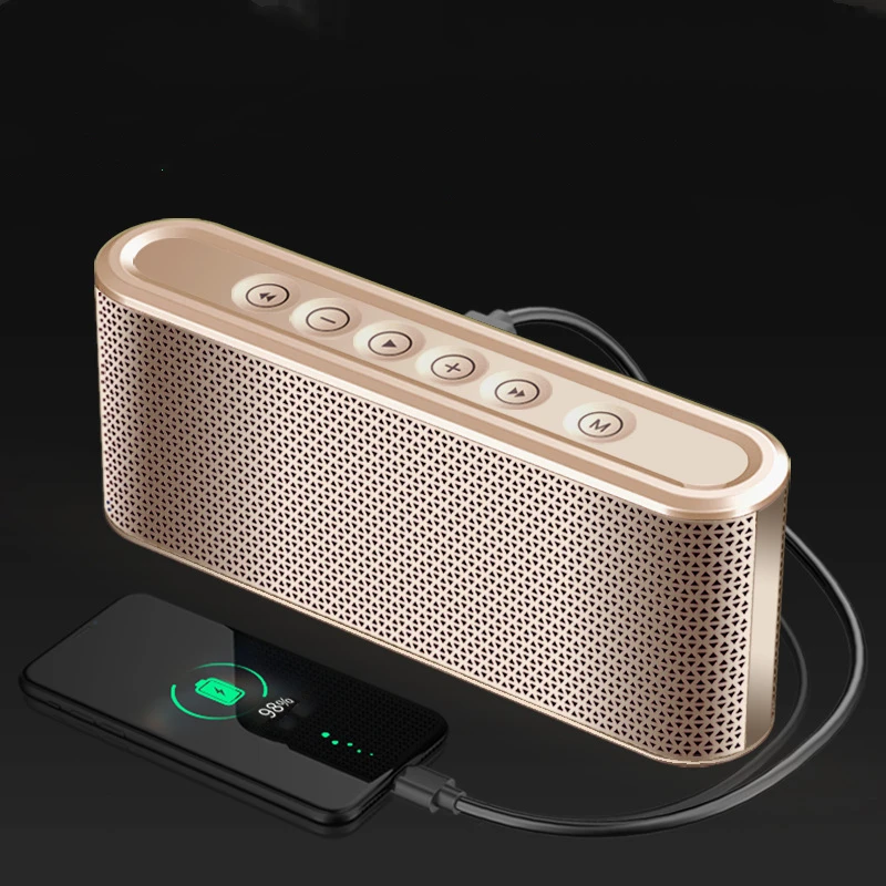 Беспроводная bluetooth колонка с тяжелым сабвуфером Boombox для домашнего кинотеатра