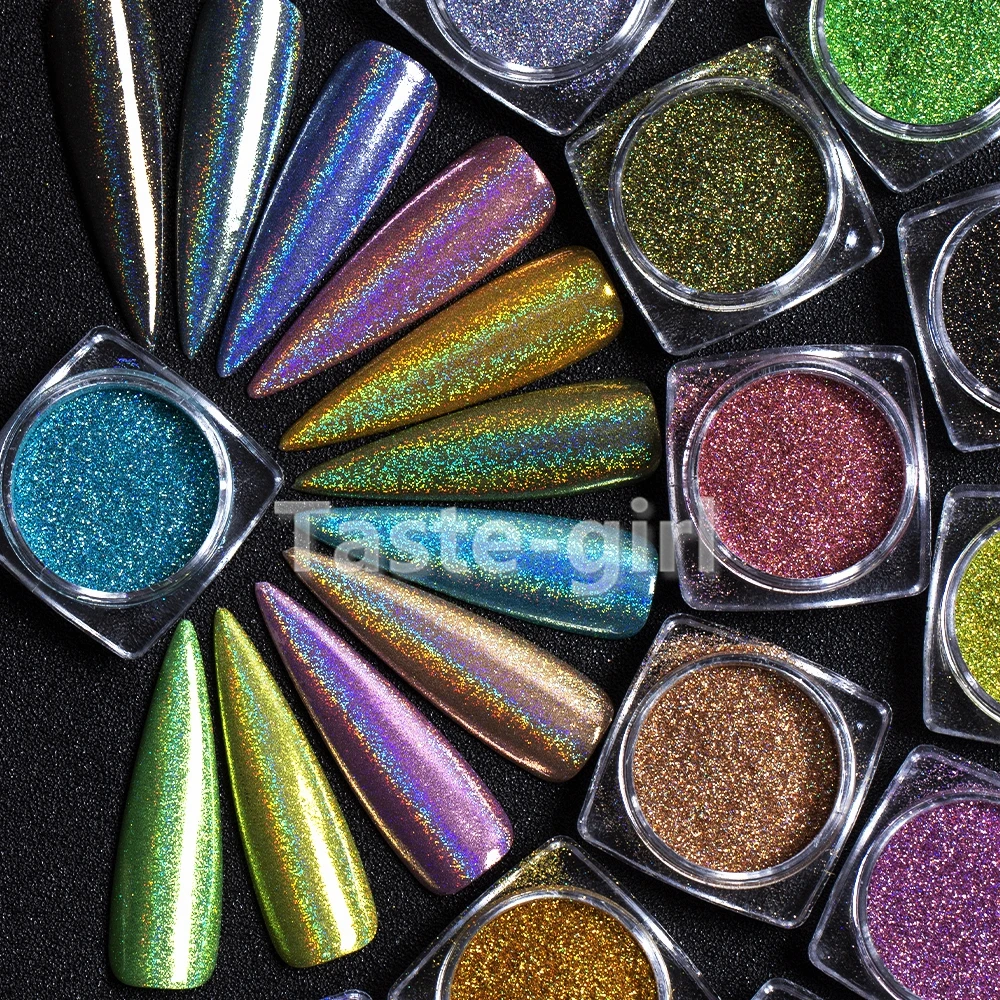 1 горшок для окунания ногтей фотоблестящие украшения порошок лазерный