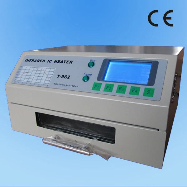 

T-962 T962 Reflow Oven Infrared IC Heater Soldering Machine 800W 180 x 235 mm T962 for BGA SMD SMT Rework