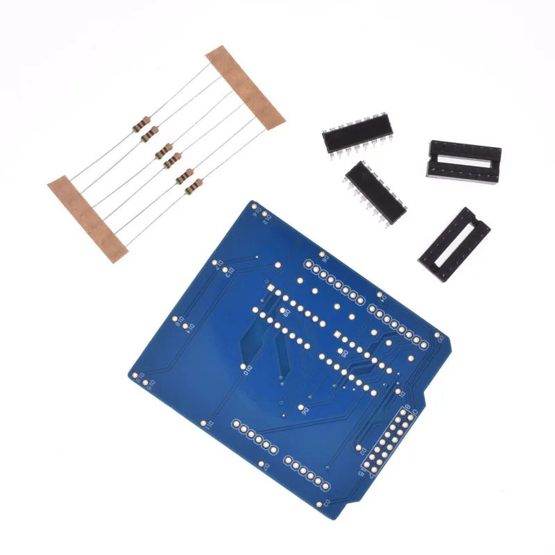 4X4X4 синий светодиодный светильник для Набора Кубиков 3D Набор DIY Электронный набор