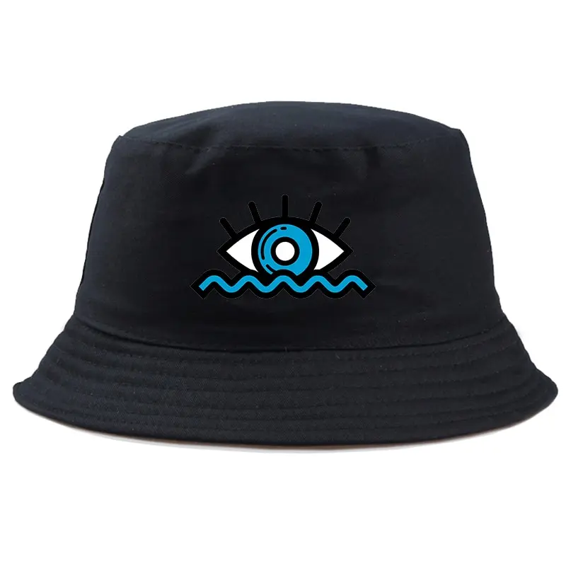 

Blue Evil Eye Hats Baseball Cap Fisherman Hat Alphabet Empty Cap Running Sunshade Breathable stripes flexible Hat Men Women