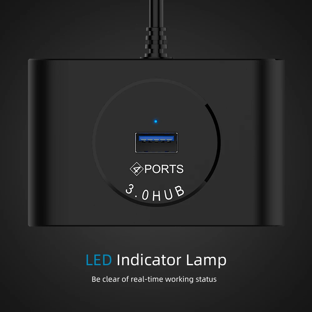 USB C концентратор USB 3,0 концентратор разветвитель несколько usb-хаб 5 Гбит/с высокоскоростной концентратор 3,0 мульти концентратор расширитель 4 порта концентратор для ПК ноутбук Настольный
