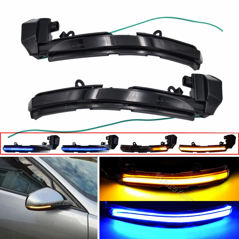 

LED Dynamic Turn Signal Light For Jaguar XE XF XJ F-TYPE XK XKR I-PACE X760 X351 Side Mirror Sequential Lamp Indicator Blinker