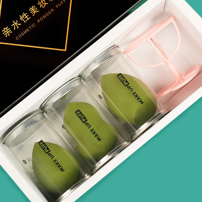 3 шт./компл. губка-тыква красота яйцо подарочный набор Косметическая пуховка с