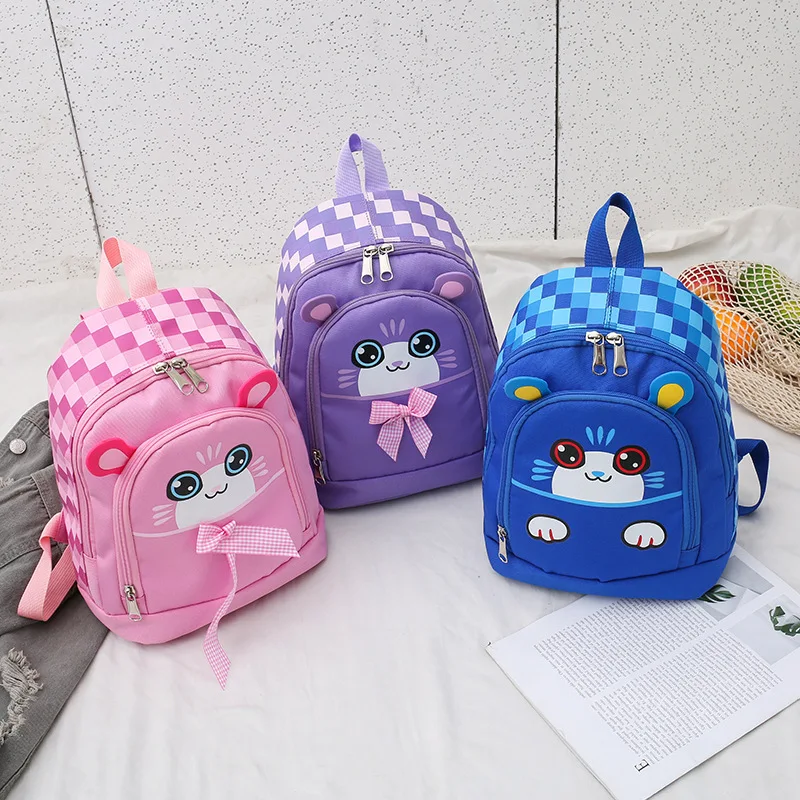 

2021 Cartoon Kids Backpacks Kindergarten backpack baby Schoolbag Animal Nursery Toddler Backpack Children School Bags Girls Boys