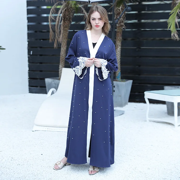 New Supply Free Shipping Arab Muslim cardigan robes Turkish style fashion maxi dress Islam Women Clothing | Тематическая одежда и