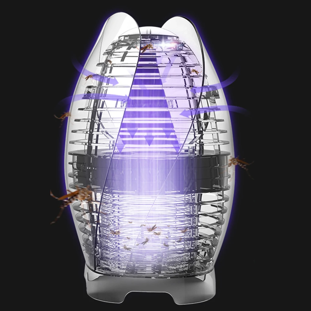 Электронная лампа ловушка для насекомых светодиодная снижения уровня шума