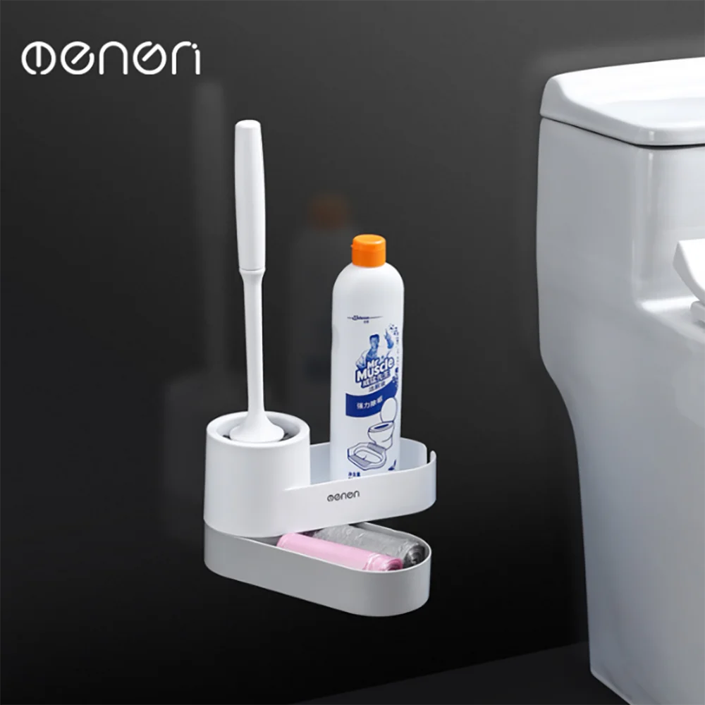 Силиконовый держатель для туалетной щетки настенная щетка уборки туалета