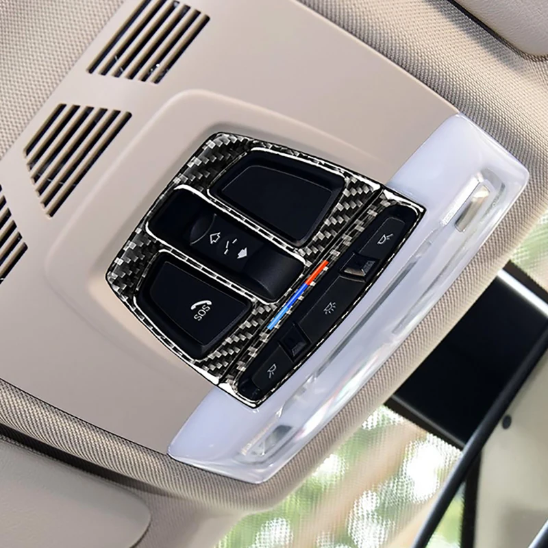 Автомобильные лампы для чтения из углеродного волокна BMW F30 F20 F34 F46 X5 F15 X6 F16 X1 F48