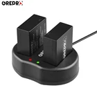 Аккумулятор с зарядным устройством для фотоаппарата Panasonic Lumix DMW-BLC12 G80 FZ300 G6 G7 G5 Fz300