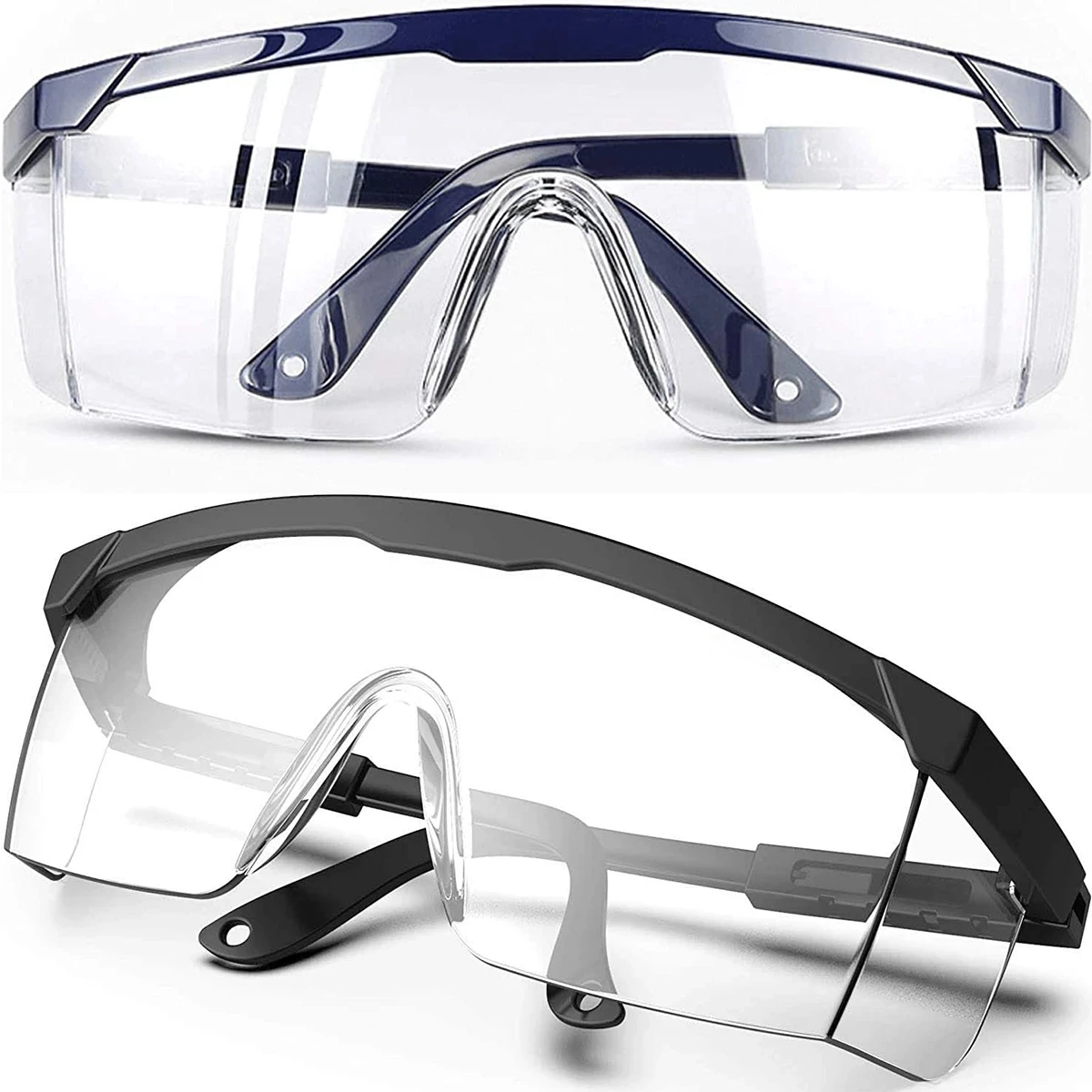 

4pcs Sports Goggles Protective Glasses Motorcycle Field Windshield Anti-drop Dust Transparent Kitchen Cooking Oil Splash Glasses