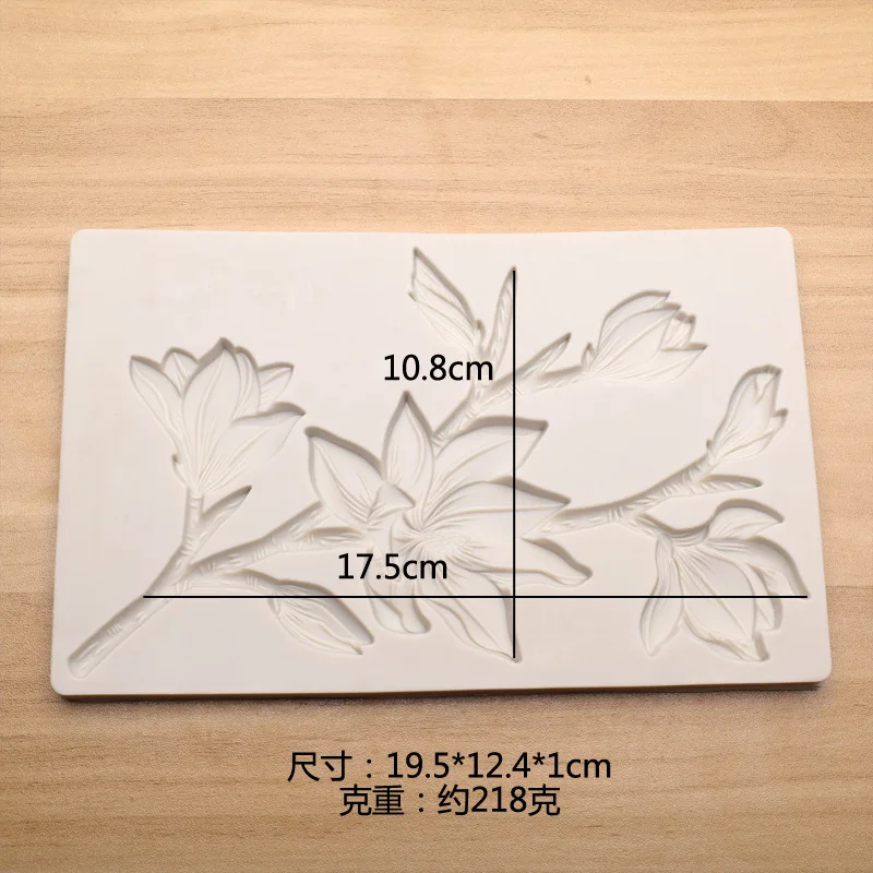 

Leaf Fondant Silicone Molds Cake Decorating Moldes Flowers Leaves Gumpaste 3D Silicone Molds for Clay Cupcakes Sugarcraft Candy