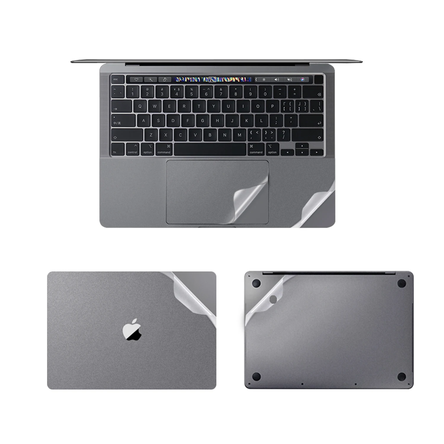 Наклейка на весь корпус для MacBook Pro 16 дюймов M1 Max A2485 14 A2442 верхняя Сенсорная панель +