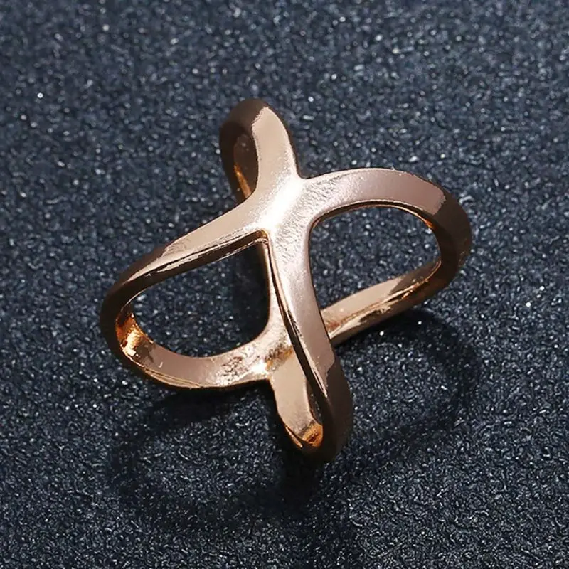 Женская X образная искусственная кольцо держатель с пряжкой для вечерние