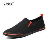 yiger new loafers mens cavans shoes man vulcanized shoes spring light male casual slip on shoes driving shoes boat shoes