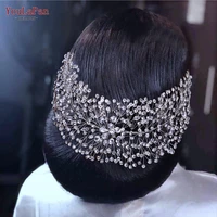 youlapan hp415 bridal headbands rhinestone headwear wedding tiaras and crowns headdress for woman hair accessories headband