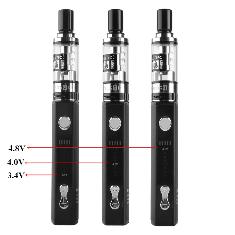 Vape комплект JUSTFOG Q16 стартовый комплект 900 мАч батарея 2 мл бак распылитель подходит 1,2 Ом 1,6 Ом катушки электронная сигарета комплект VS P16A комплект