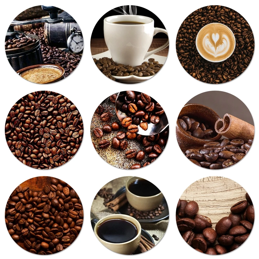 58 мм кофе в зернах значок брошь заколка аксессуары для одежды рюкзак украшения
