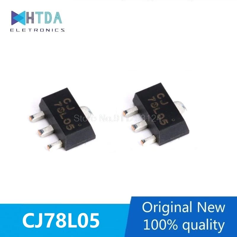 

10 шт./партия, CJ78L05, SOT89 3%, 5 В, 78l05в наличии
