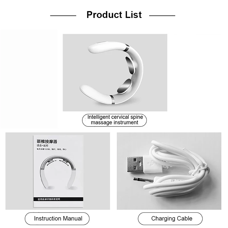 

Smart Electric Neck And Shoulder Massager 4 Modes Power Control Pulse Pain Relief Neckology Intelligent Nek Massage Pro