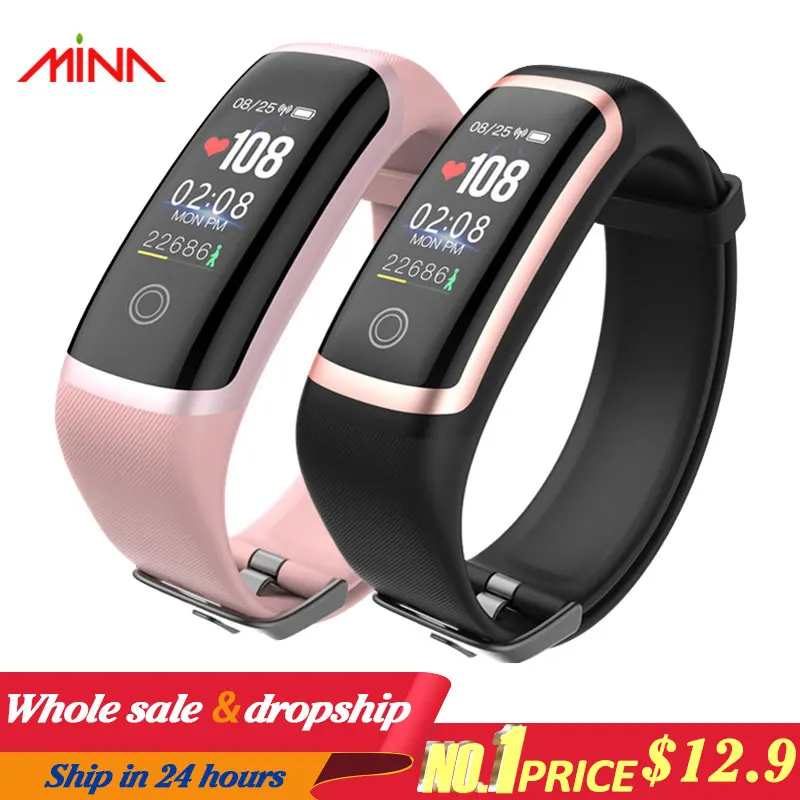 Спортивный фитнес трекер M4 смарт монитор сердечного ритма браслет калорий