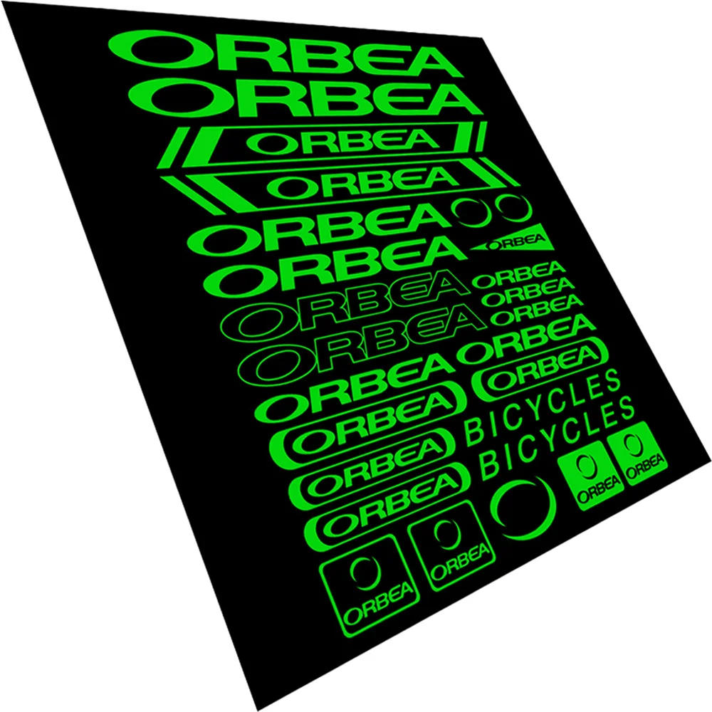 Виниловые графические наклейки для горного велосипеда ORBEA на раму кузов