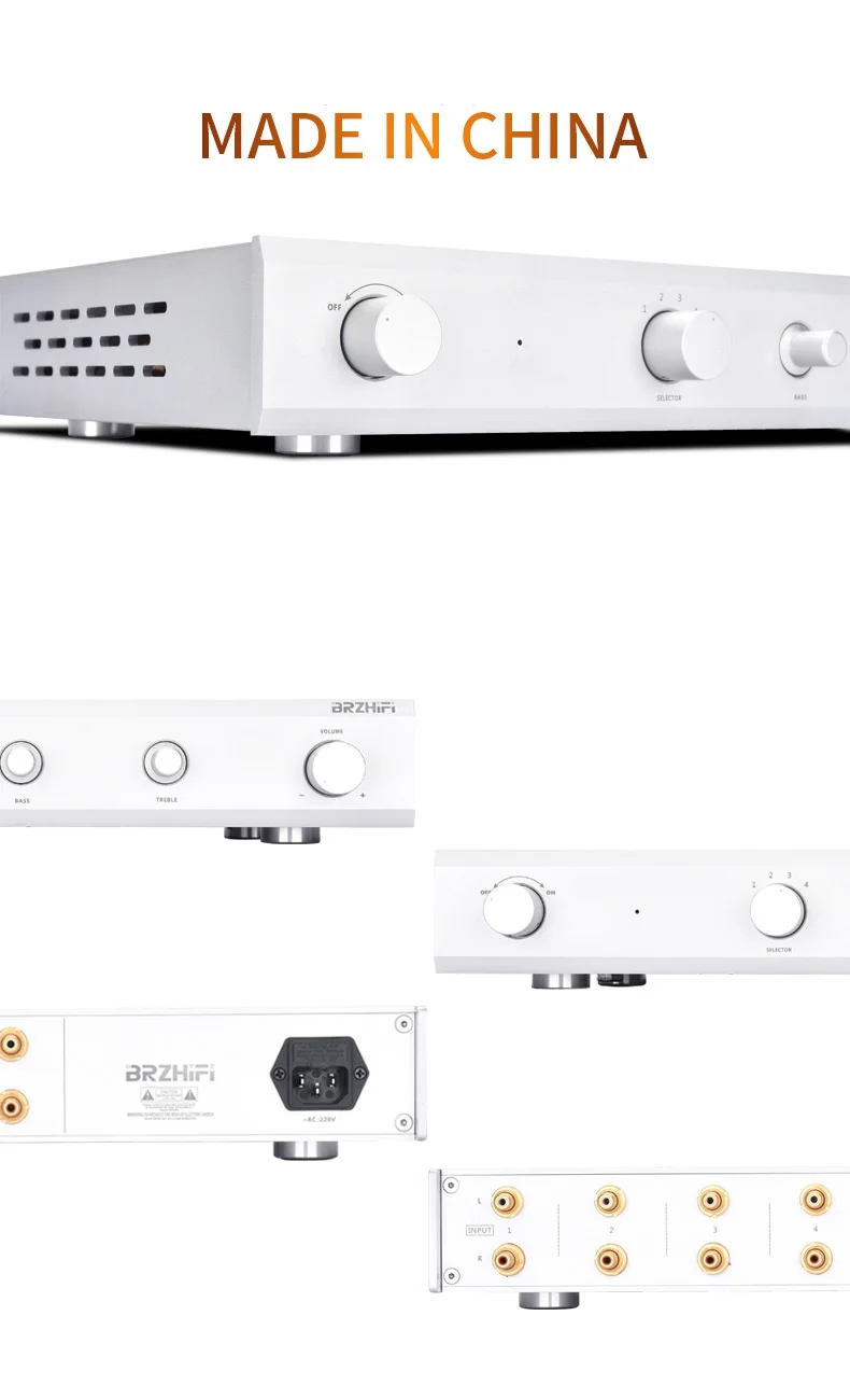 Законченный HiFi стерео MC22 ECC83 Ламповый усилитель на основе MCINTOSH-C22 предварительного усилителя
