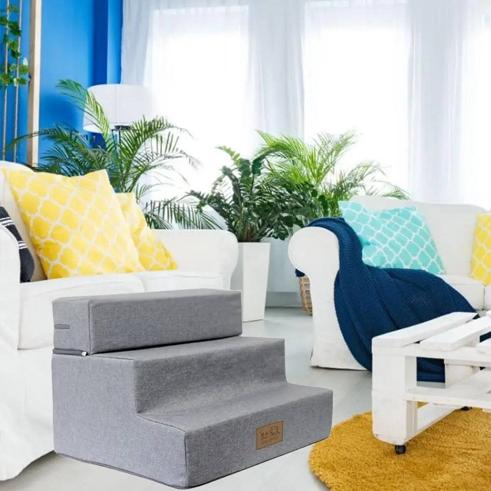 Домик для собак лестница питомцев 3 ступеньки маленьких и кошек пандусы