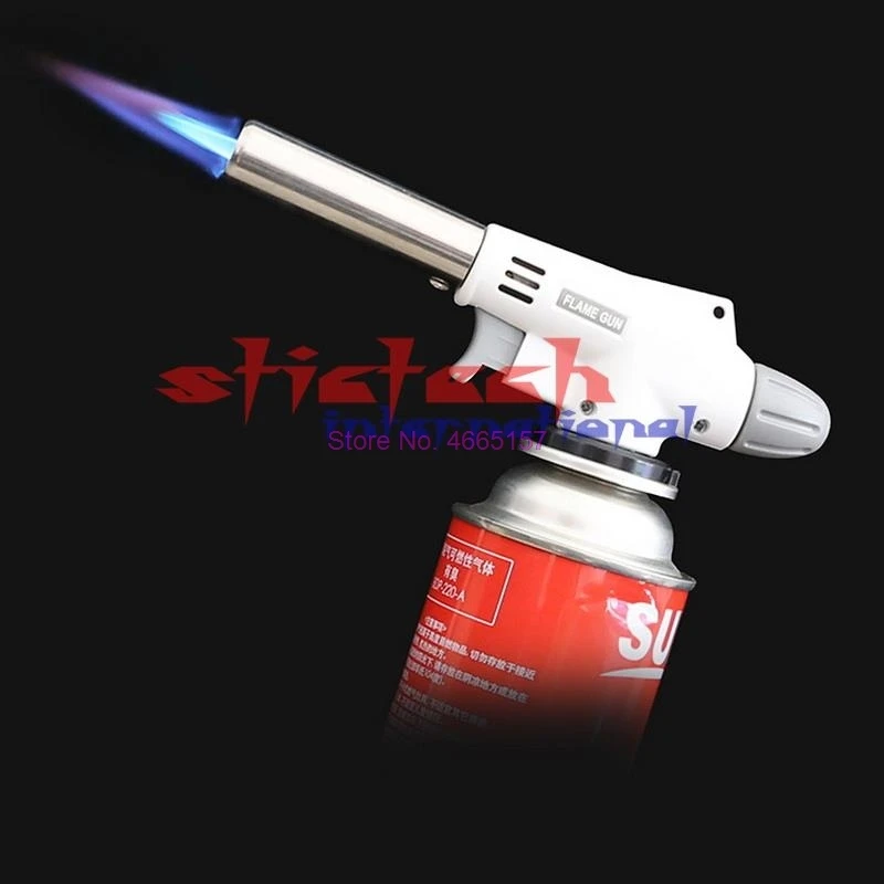 Через dhl или ems 200 шт. газовый фонарь огнемет бутан самовозгорания Кемпинг Сварка