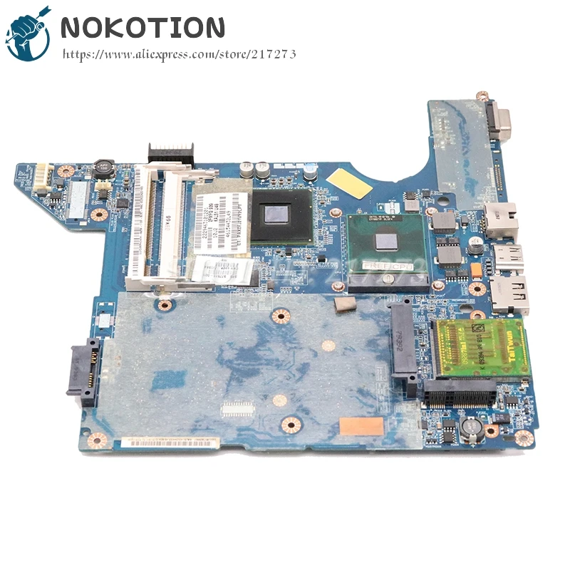 Материнская плата NOKOTION JAL50 LA-4101P 494035-001 для ноутбука HP Compaq CQ40 материнская GL40 DDR2