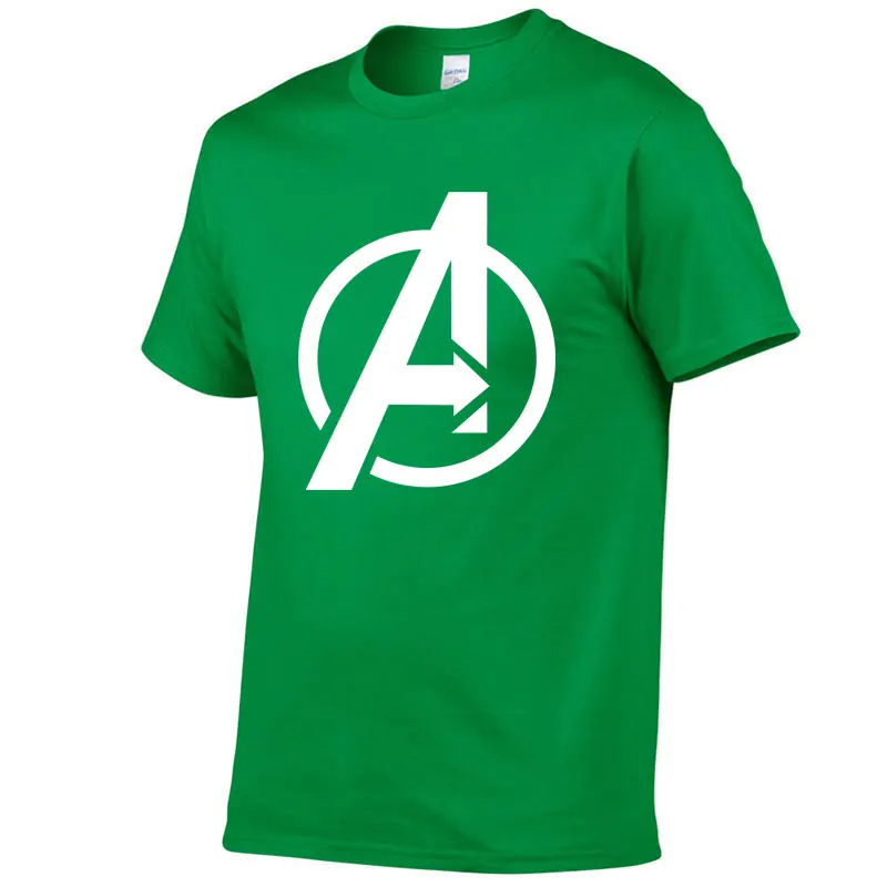 Мужская футболка 2020 Мстители логотип Футболка Infinity Symbol 3D металлические топы с