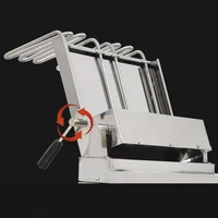 30L electric fryer commercial heating tube vertical fryer fried chicken chain store flip electric fryer