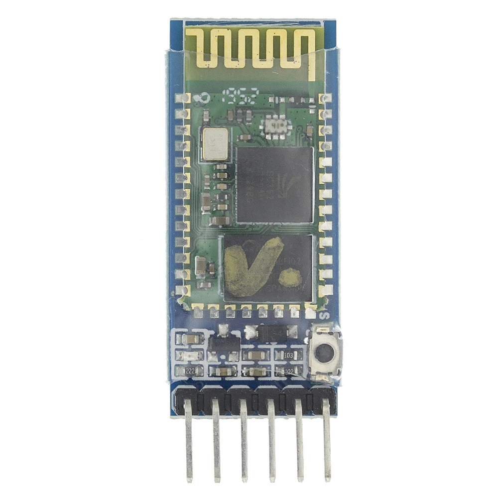 

10pcs/lot anti-reverse HC05 Bluetooth serial pass-through module wireless serial HC-05 master-slave 6pin H35