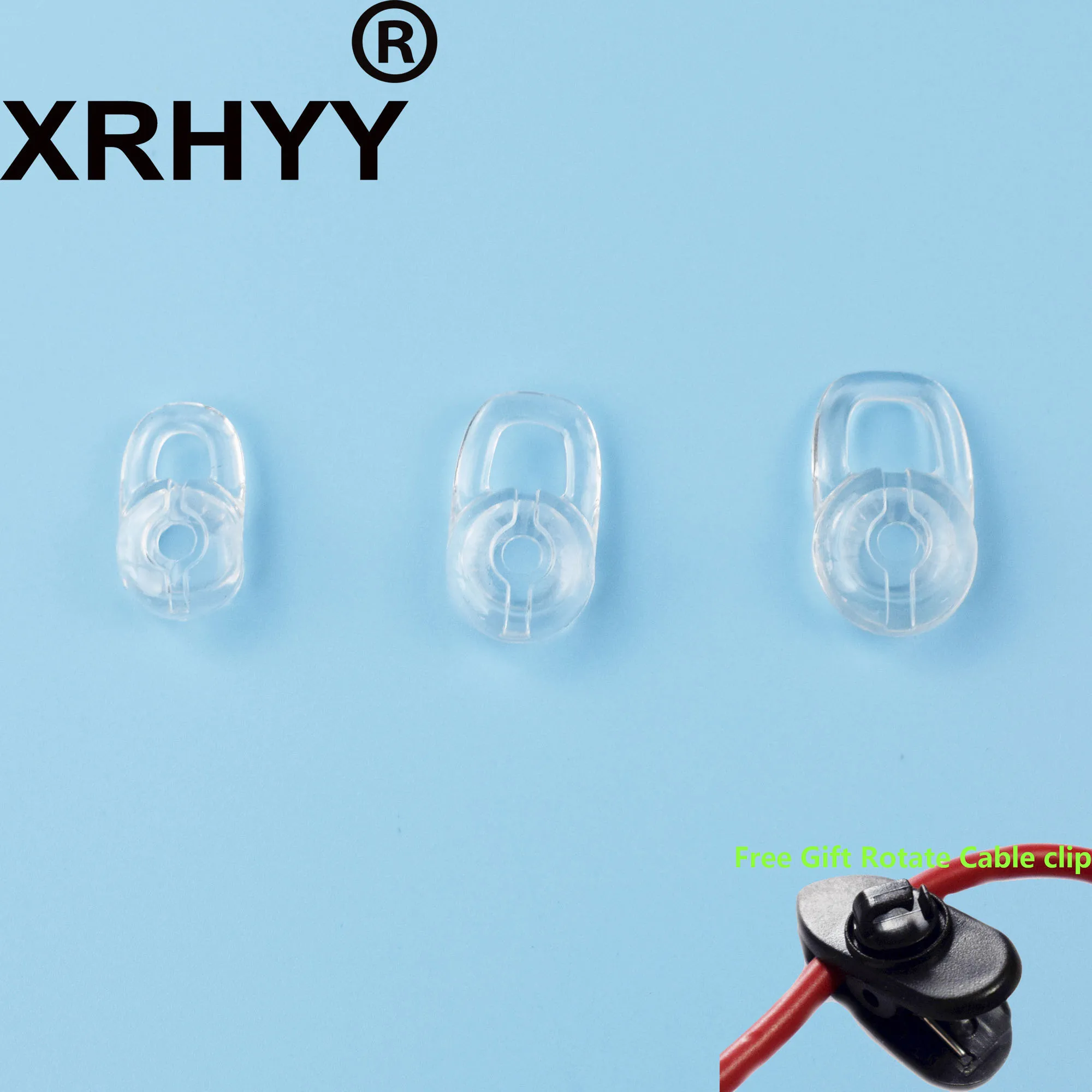 XRHYY набор из 3 сменных набора силиконовые наушники капельки гели для ушей Plantronics
