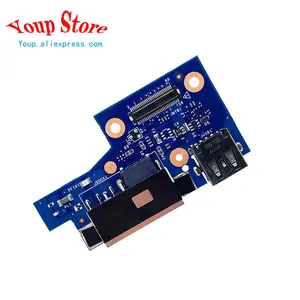 for lenovo thinkpad s5 yoga 15 laptop zius1 ls b595p dc jack power charging board usb port sub board card new original 00jt296 free global shipping