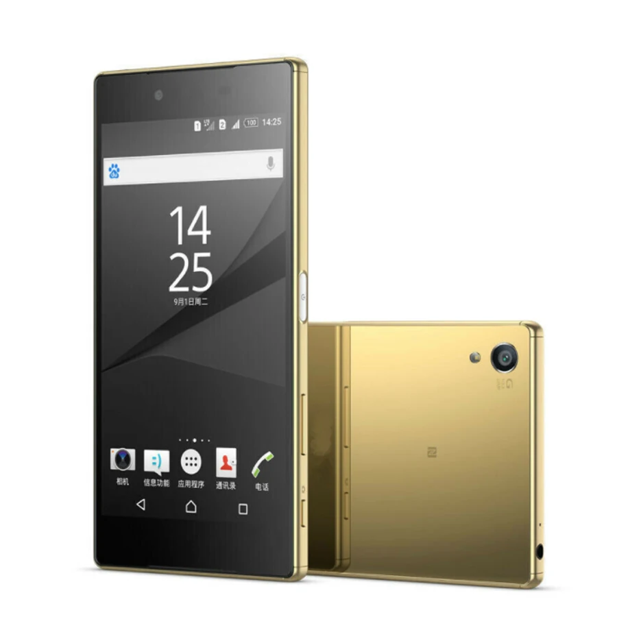 Мобильный телефон sony Xperia Z5 Premium E6853 3 ГБ 32 ГБ 4G LTE NFC 2160x3840 5,5 дюйма Snapdragon 3430 мАч телефон