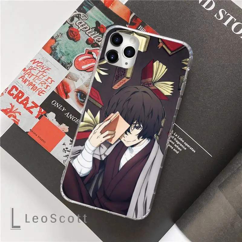 

Anime Bungou Stray Dogs Dazai Osamu Phone Cases For iphone 12 5 5s 5c se 6 6s 7 8 plus x xs xr 11 pro max mini