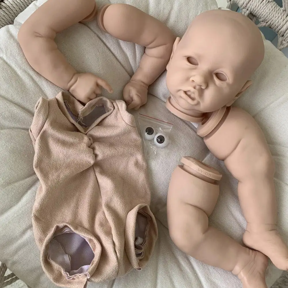 

Diy Kit Reborn Popular Facesaskia Dolls Kit Very Soft Real Dolls Freshes Color Unfinished Parts Touches Unpainted P8o6