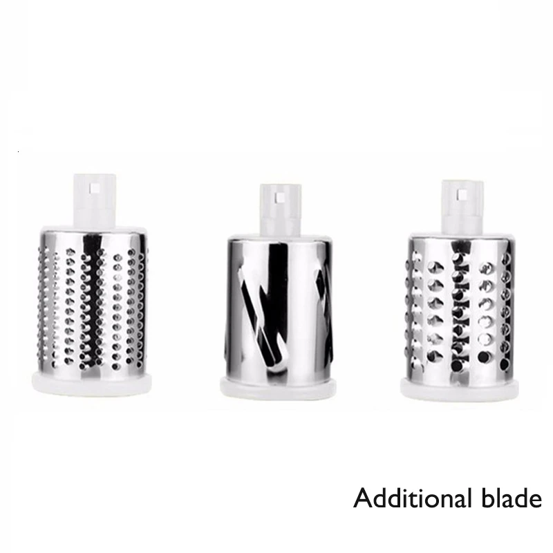 Additional blade Нержавеющая сталь многофункциональный измельчитель лезвия овощерезка круглый мандолина слайсер картофель морковь Терка слайсер кухонный инструмент - Цвет: Additional blade