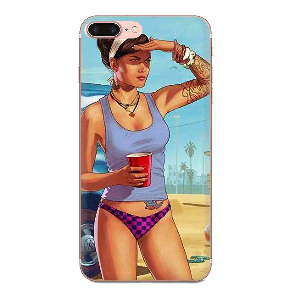 Чехлы для телефонов с рисунком "Grand Theft Auto 5 для Huawei NOVA 2 V20 Y3II Y5 Y5II Y6 Y6II Y7 Y9 G8 G9 GR3 GR5 GX8 Prime - Цвет: as picture