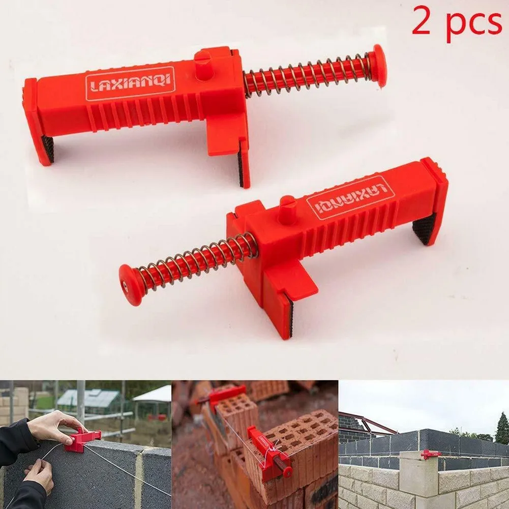 

Bricklayer Wire Fixer For Building Masonry Plastic Red Tool Brick Liner