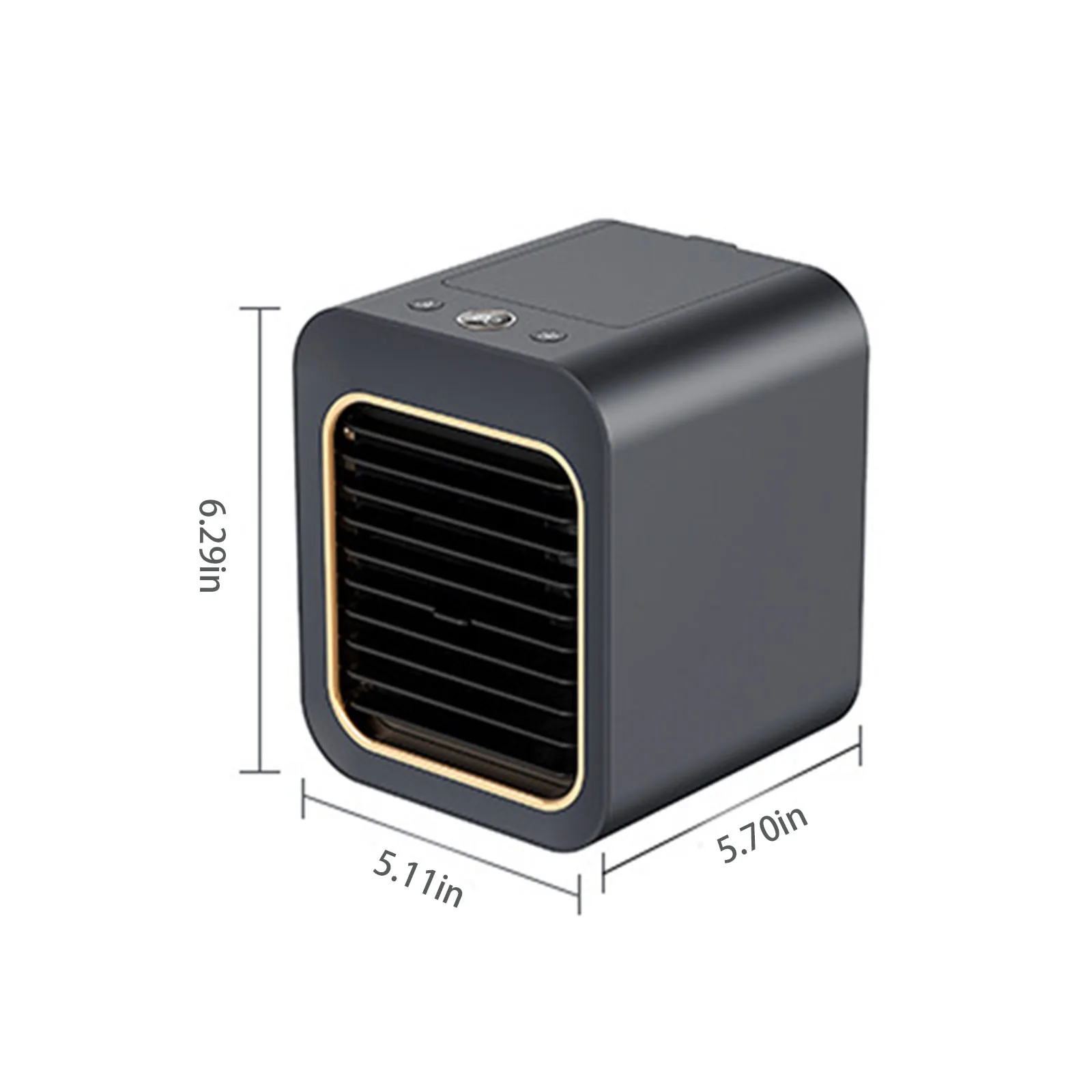 

Air Cooler Fan Mini Desktop Air Conditioner With Night Light Mini Usb Water Cooling Fan Humidifier Purifier Multifunction Summer